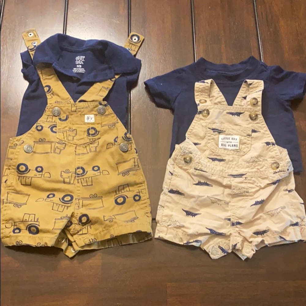 Newborn overalls